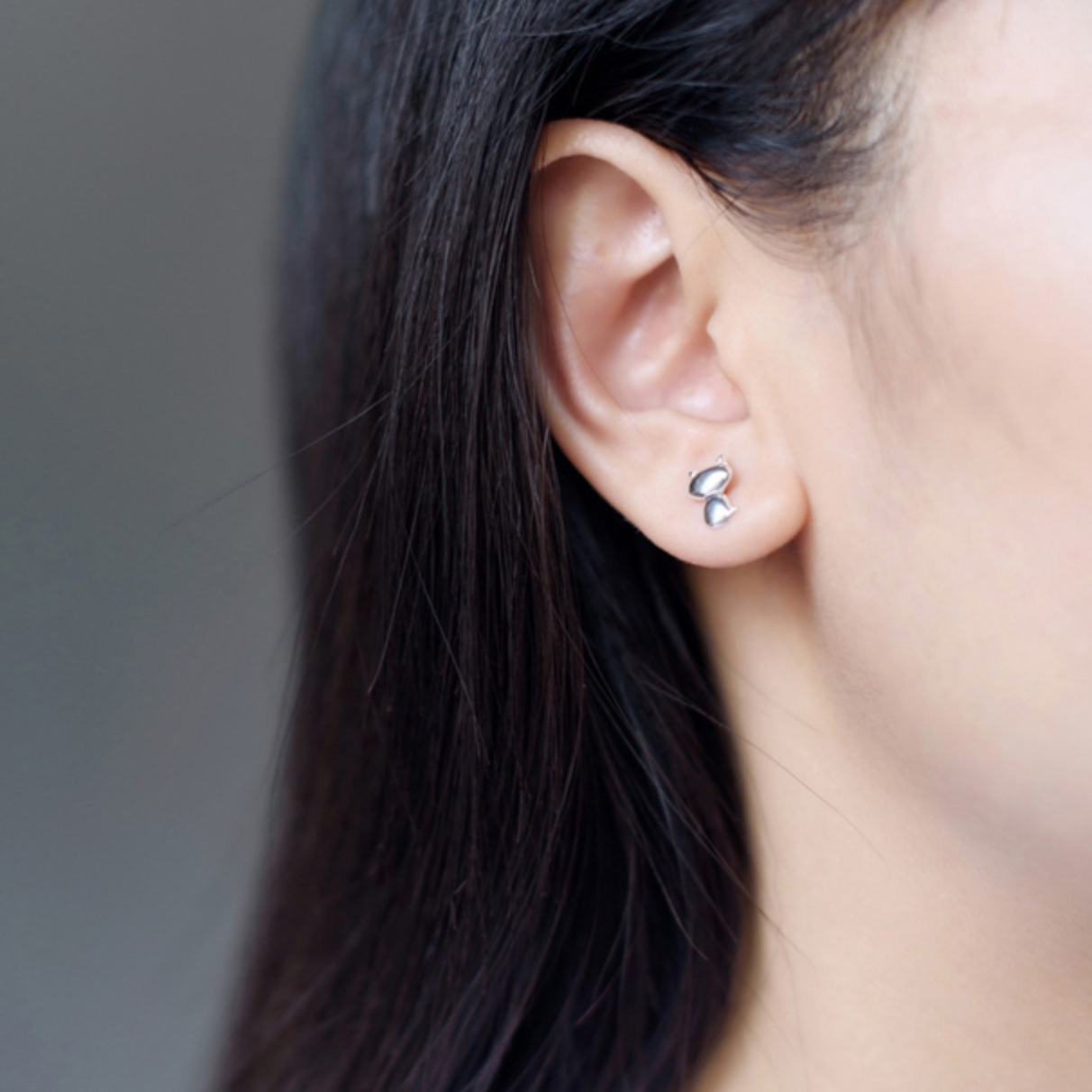 Minimalist Cat Stud Earrings