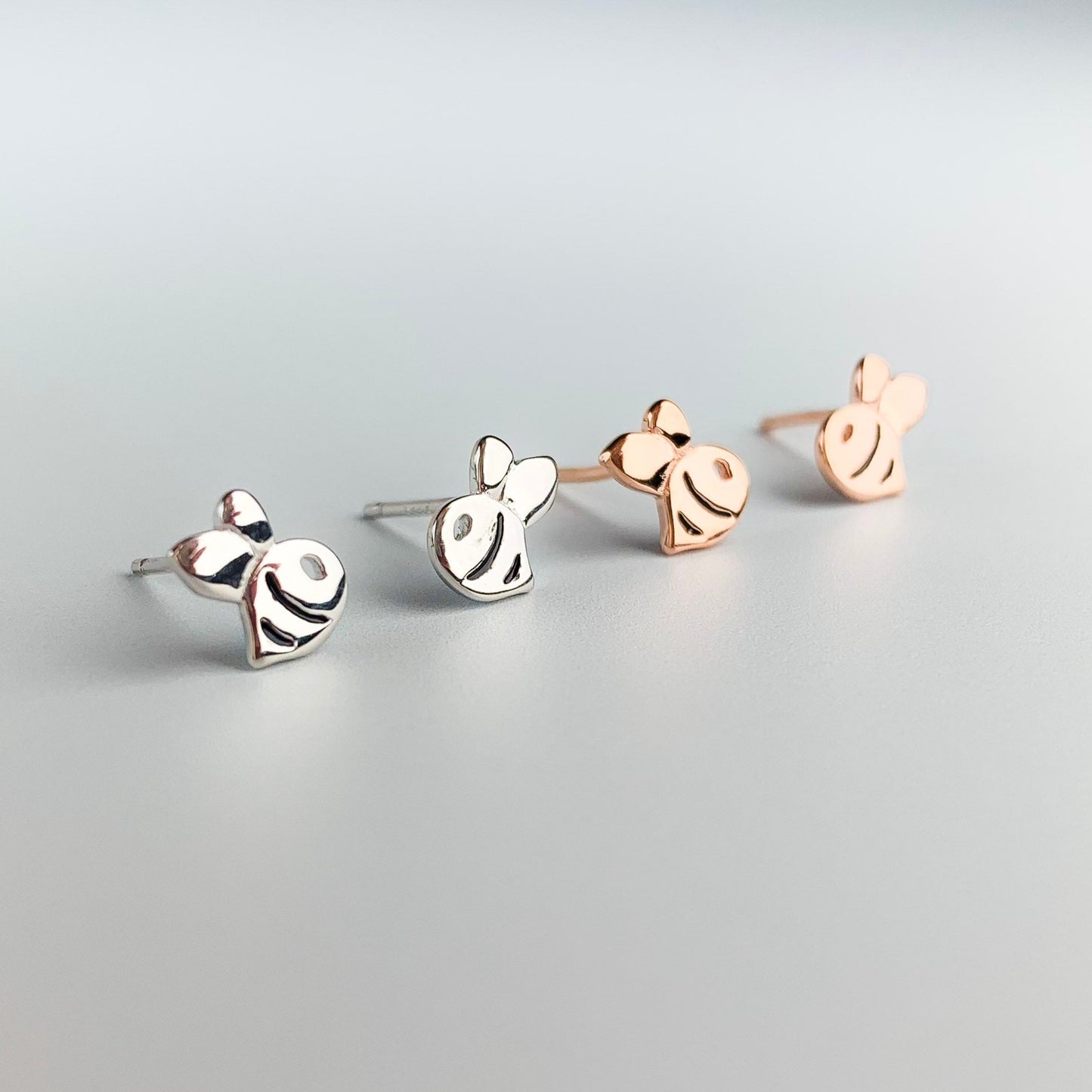 Bumble Bee Stud Earrings