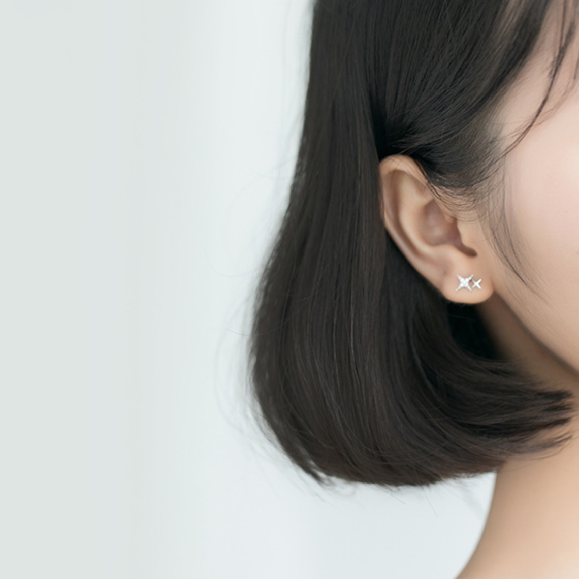 Twinkling Star Stud Earrings