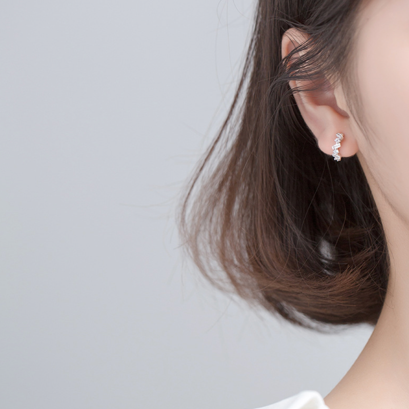Crystal Cluster Ear Cuff