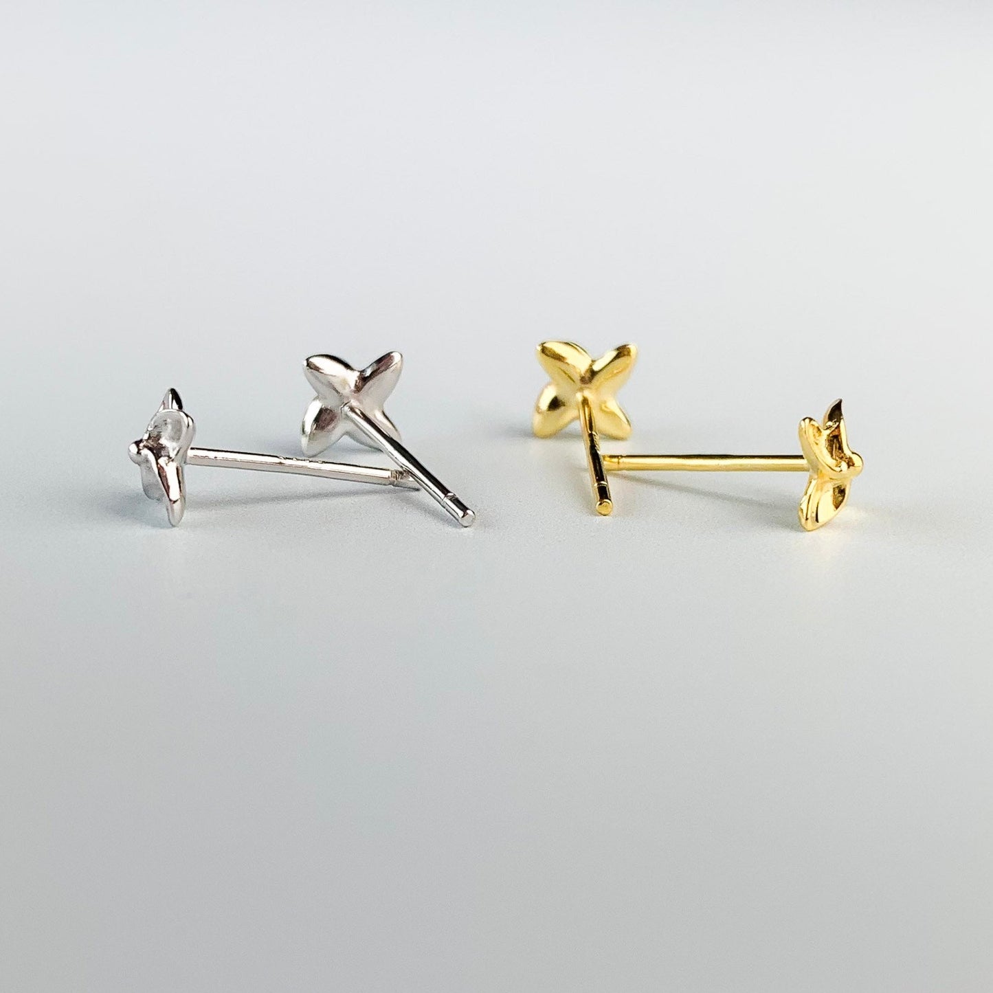 Pinwheel Stud Earrings