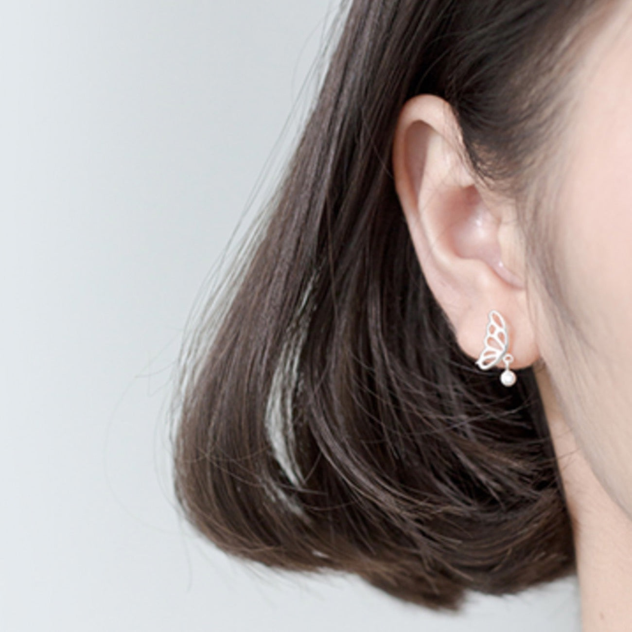 Butterfly Wings Stud Earrings