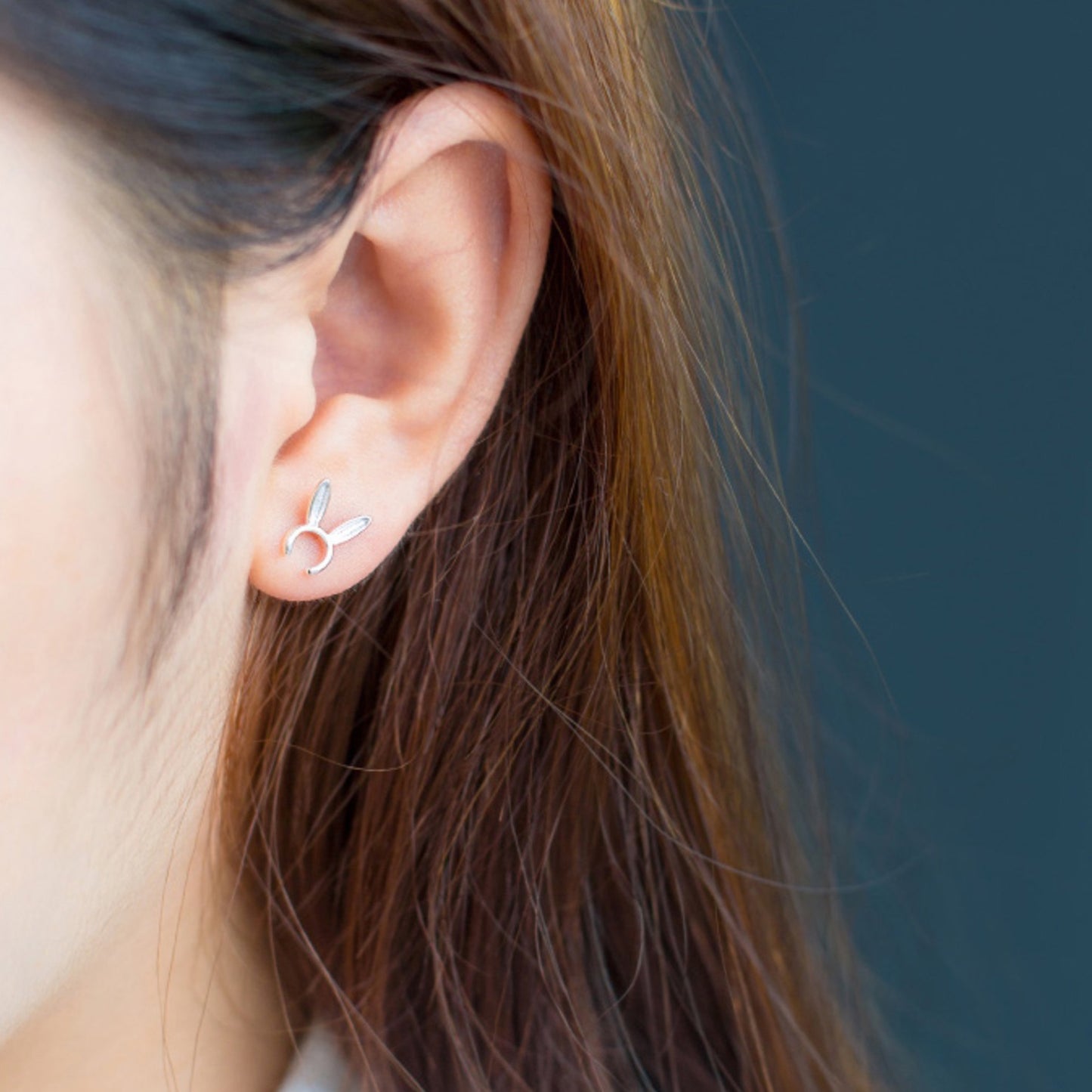 Bunny Ears Stud Earrings
