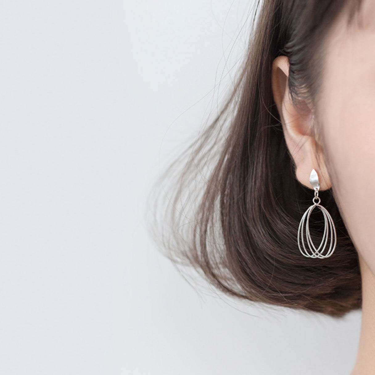Silver Dangling Earrings