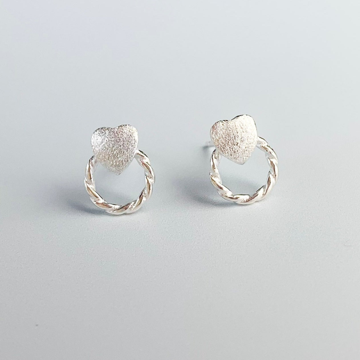 Heart or Star Door Knocker Earrings