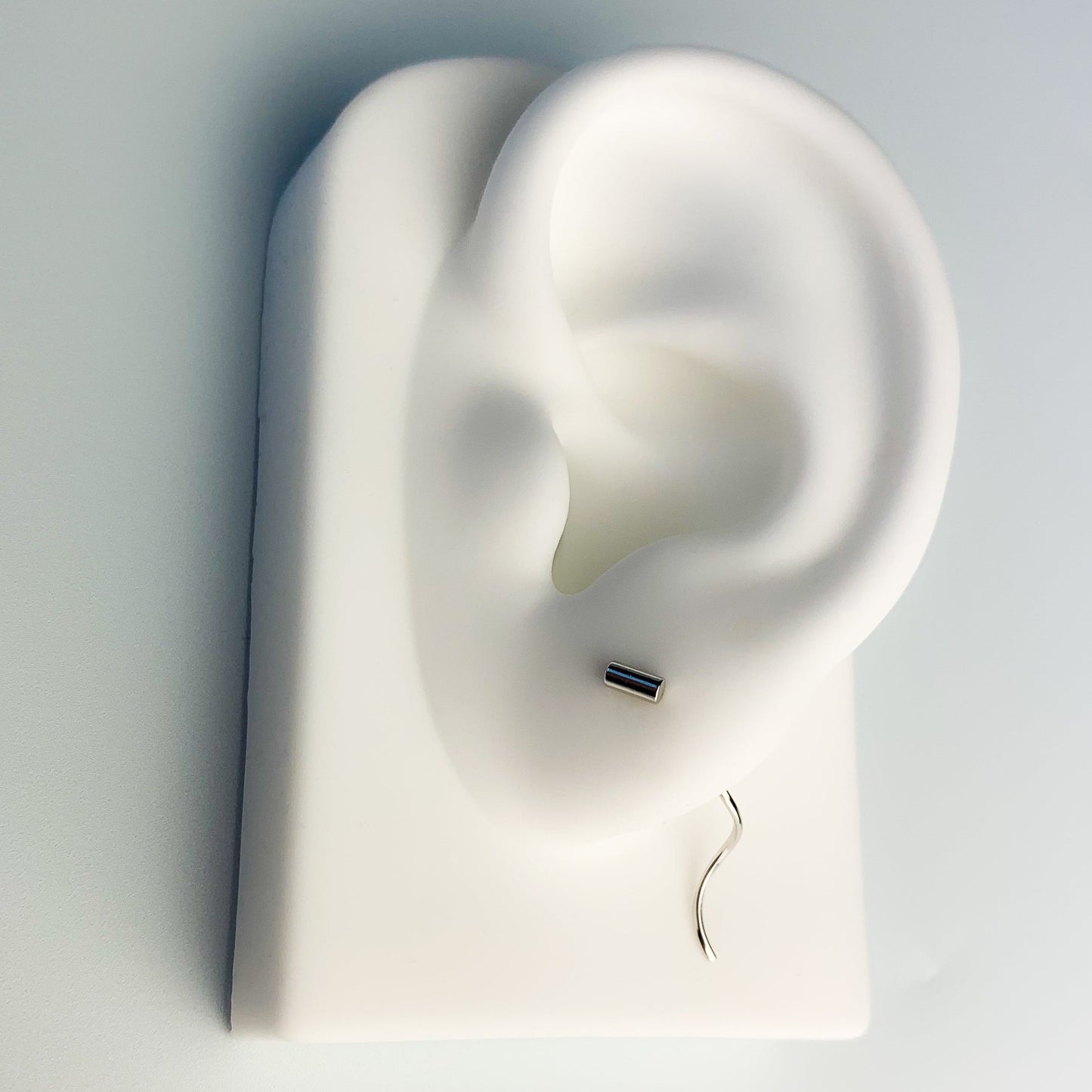 Bar Drop Threader Earrings