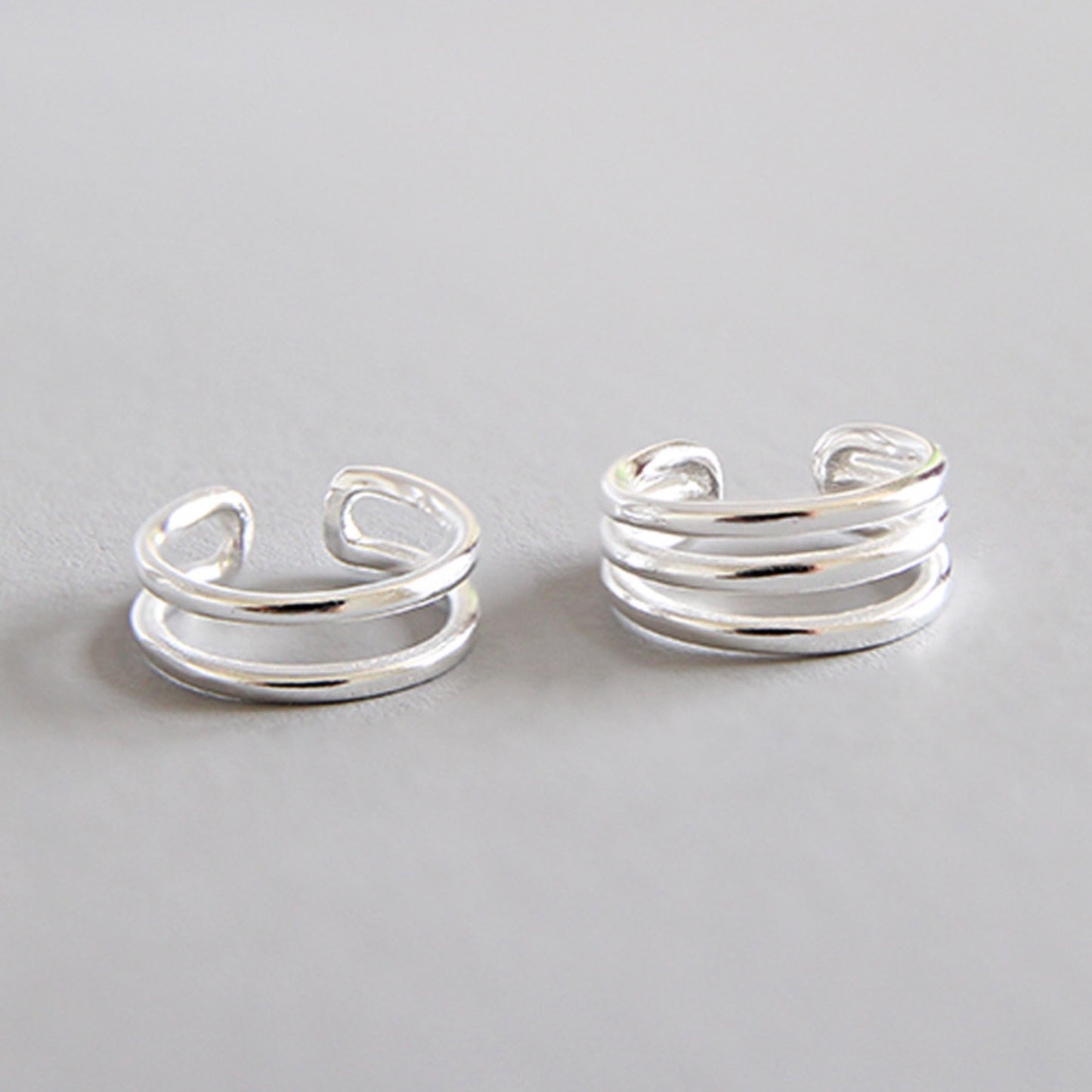 Double or Triple Bar Ear Cuff