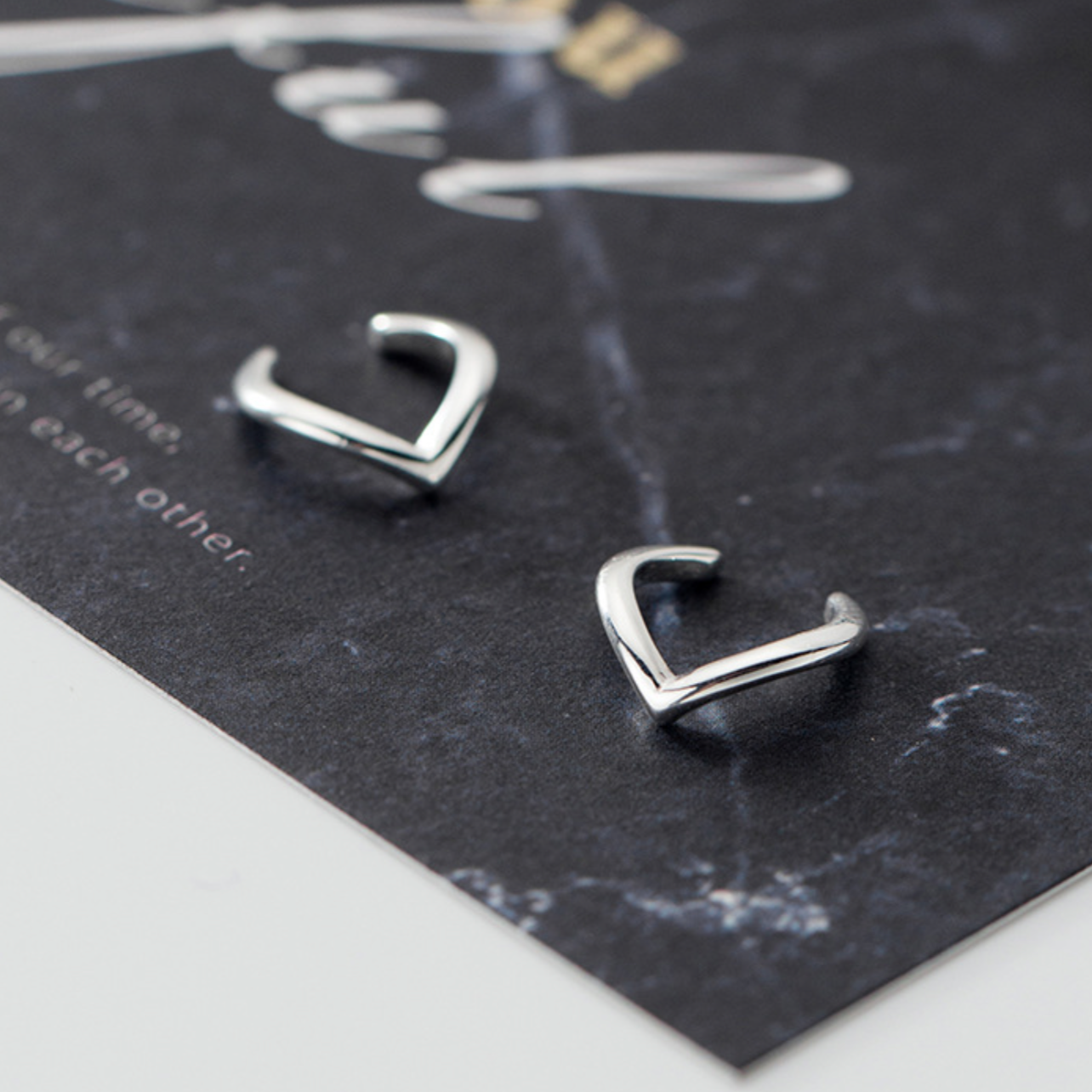 Simple Chevron Ear Cuff