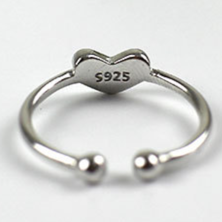 Heart, Leaf or Woven Adjustable Midi Rings