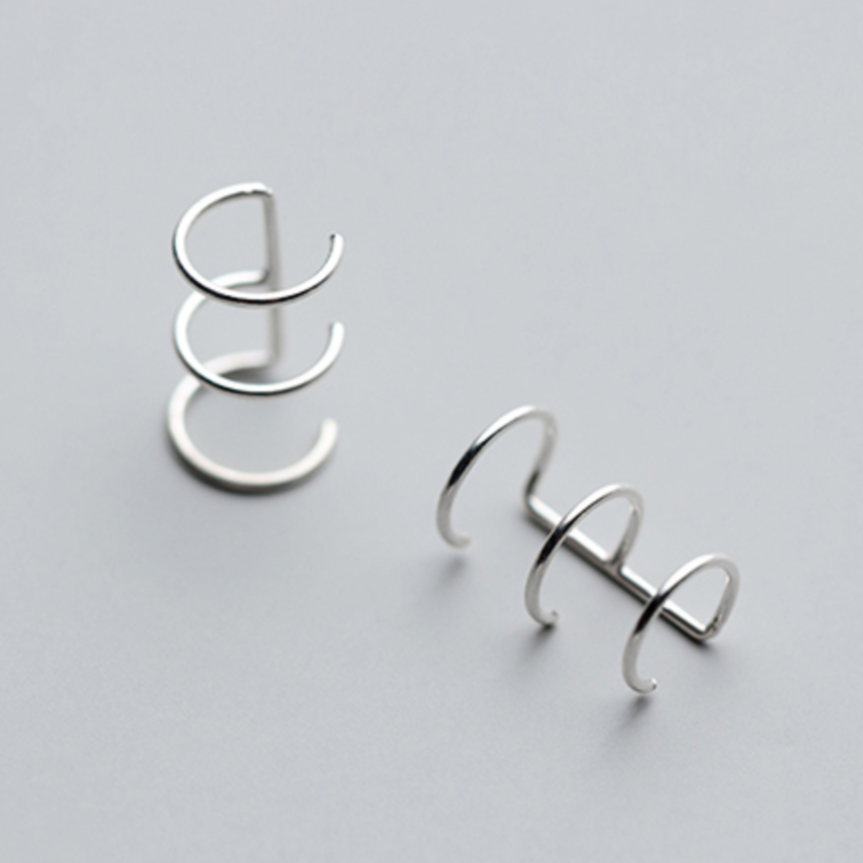 Triple Hoop Ear Cuff