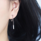 Chain Dangle Loop Stud Earrings