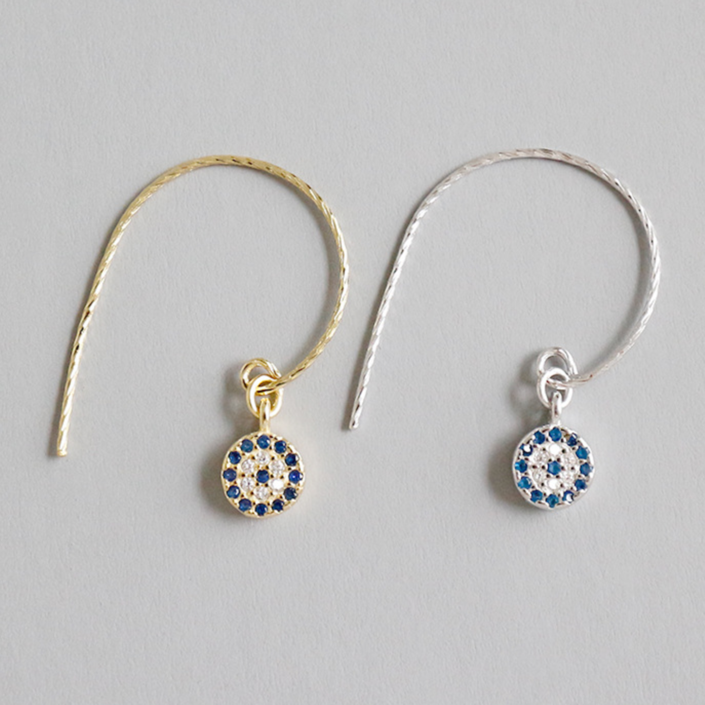 Evil Eye Dangle Earrings