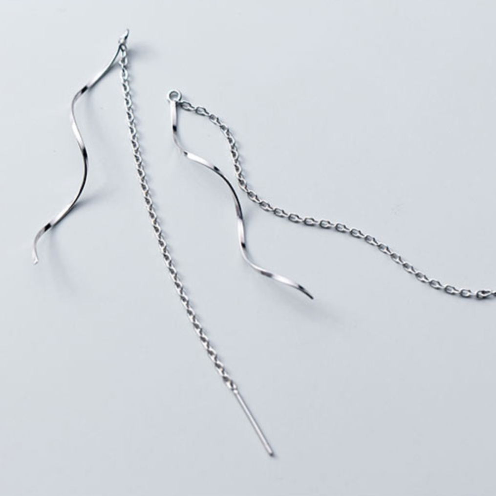 Spiral Threader Earrings