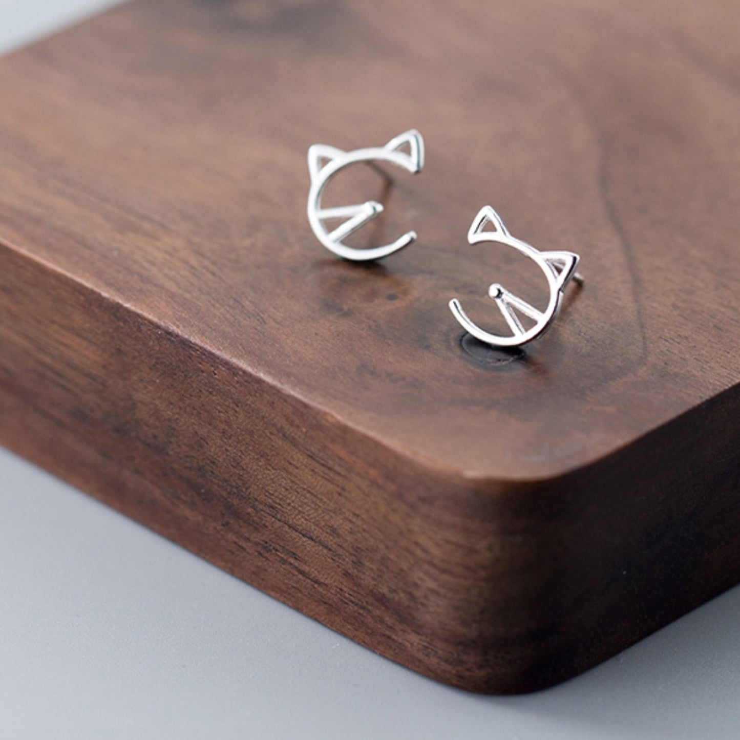Adorable Kitten Studs