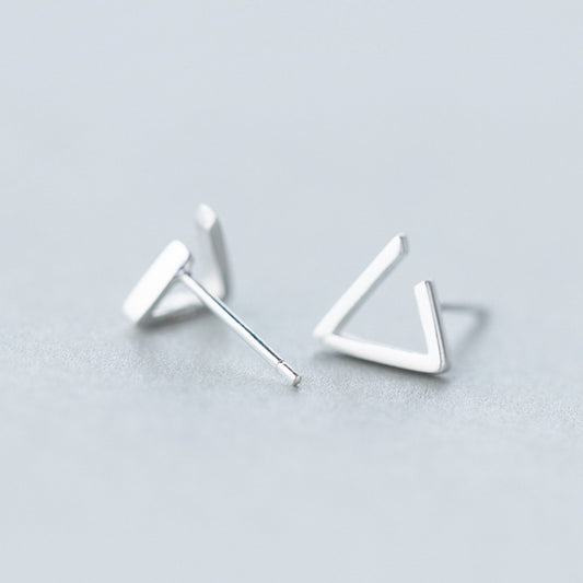 Triangle Stud Earrings