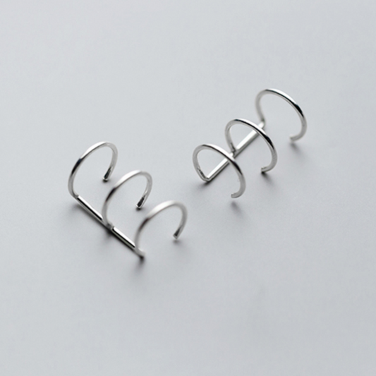 Triple Bar Ear Cuff