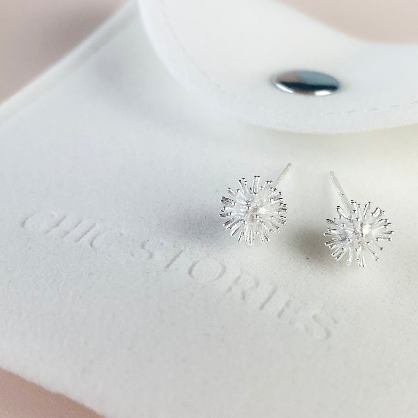 Dandelion Stud Earrings