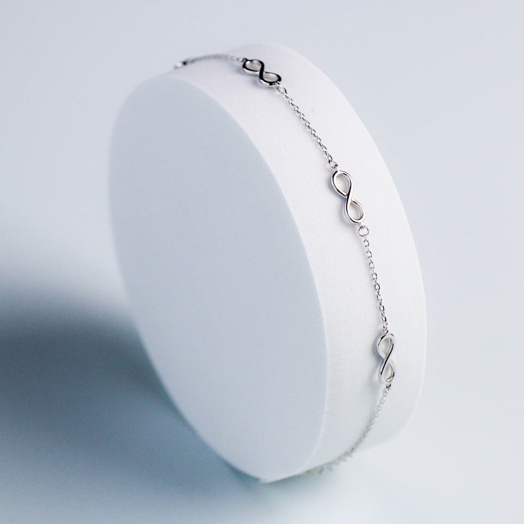 Infinity Charm Chain Anklet