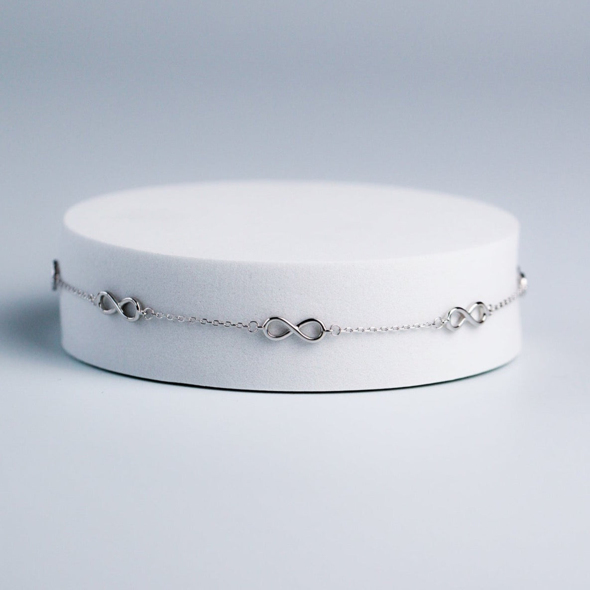 Infinity Charm Chain Anklet