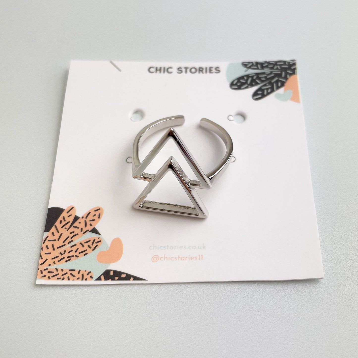 Triangle Adjustable Ring