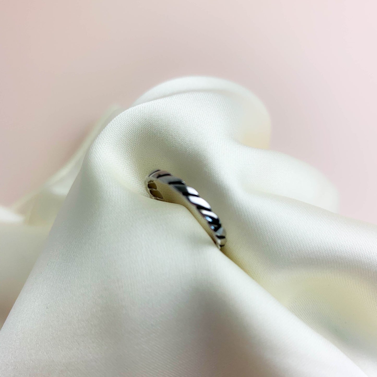 Rope Twist Adjustable Ring