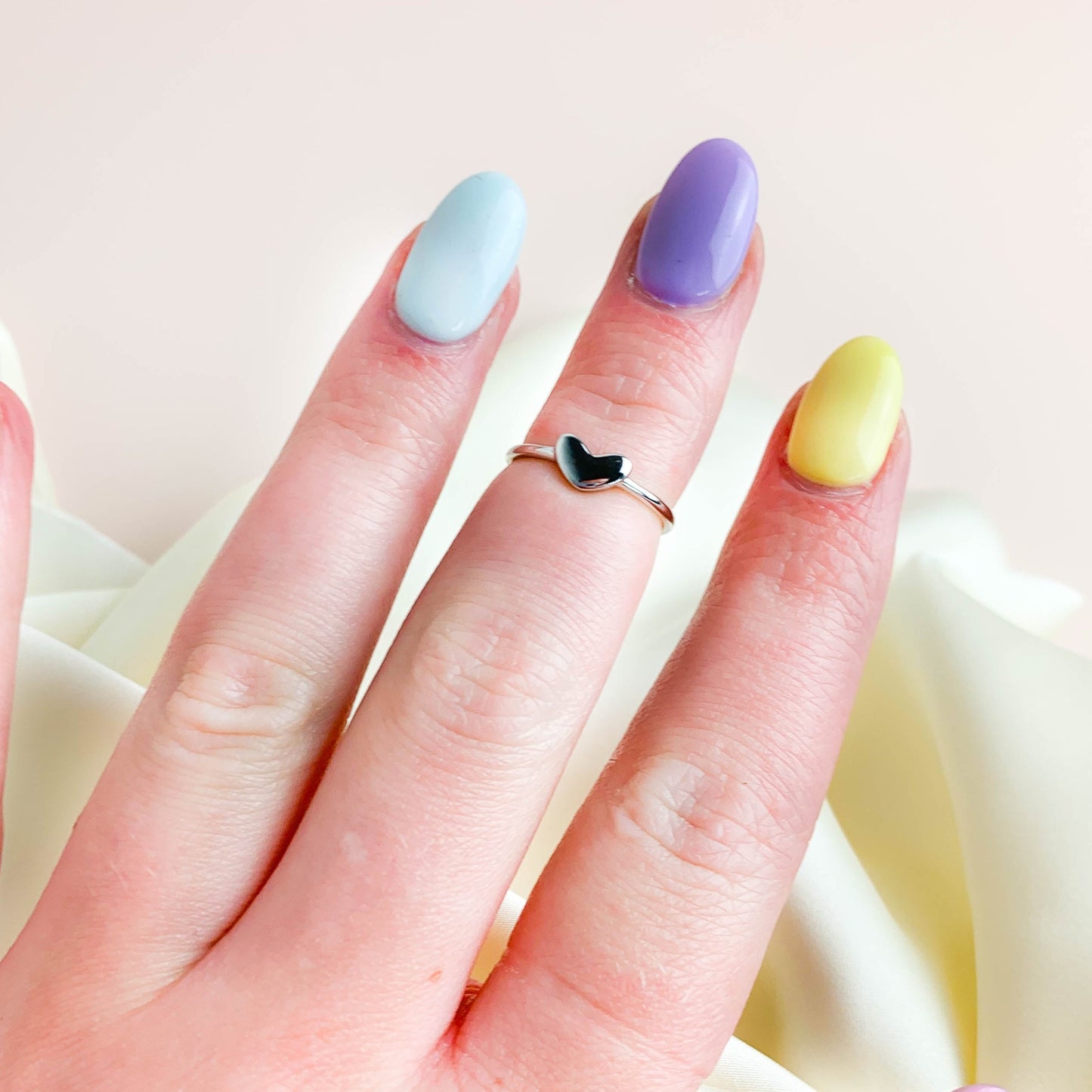 Heart, Leaf or Woven Adjustable Midi Rings