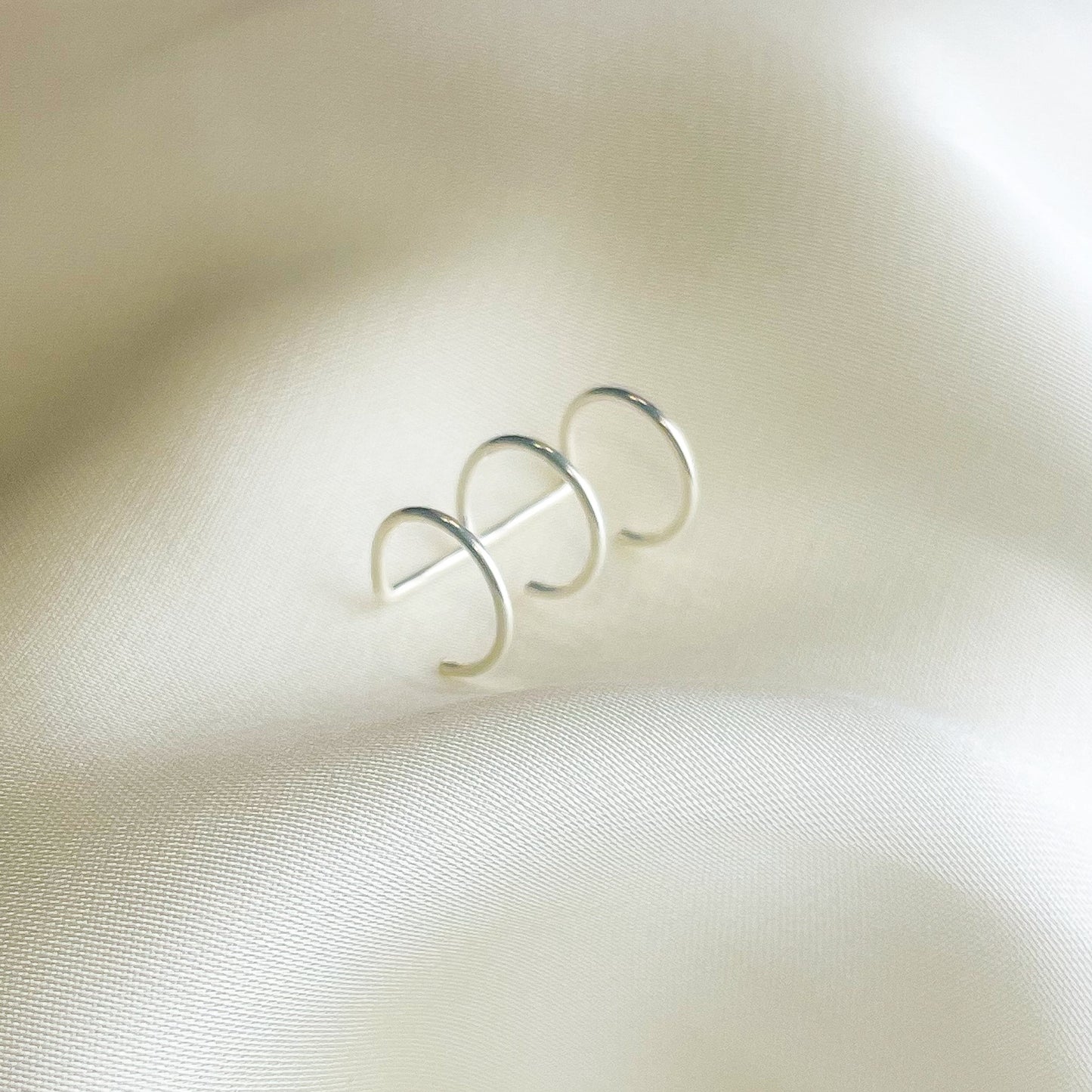 Triple Hoop Ear Cuff