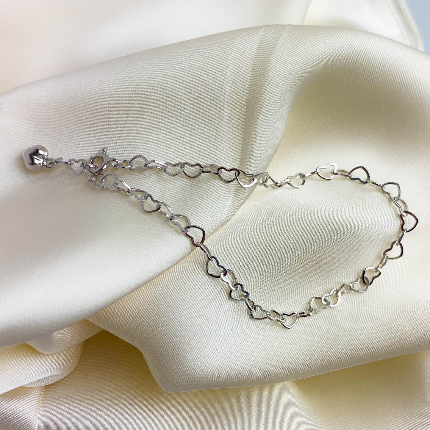 Heart Chain Bracelet