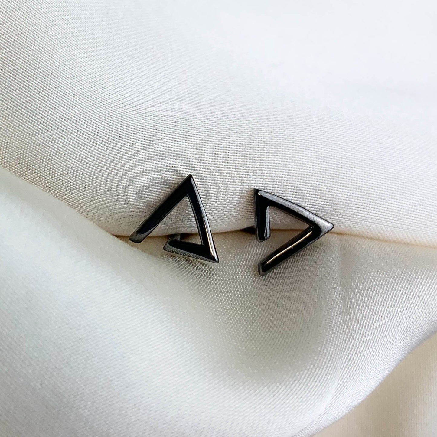 Triangle Stud Earrings