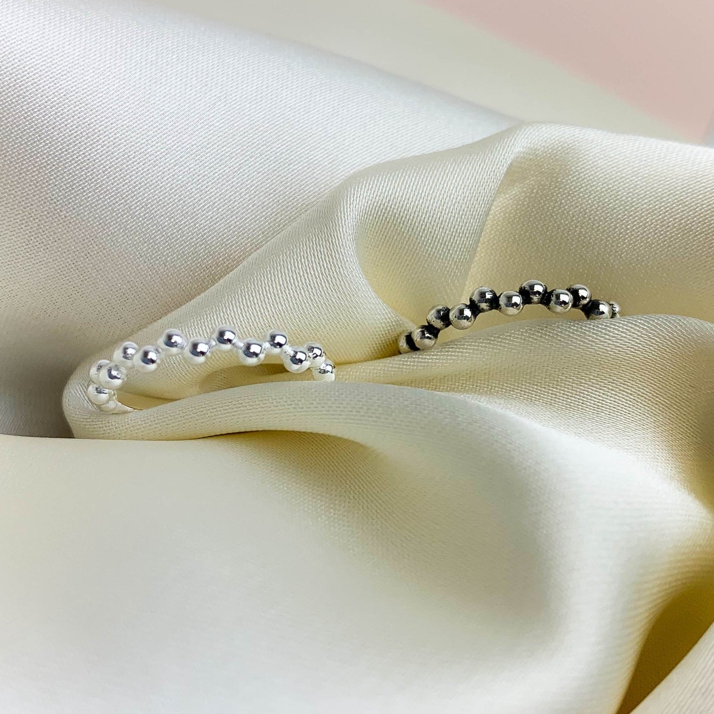 Bubble Design Adjustable Ring