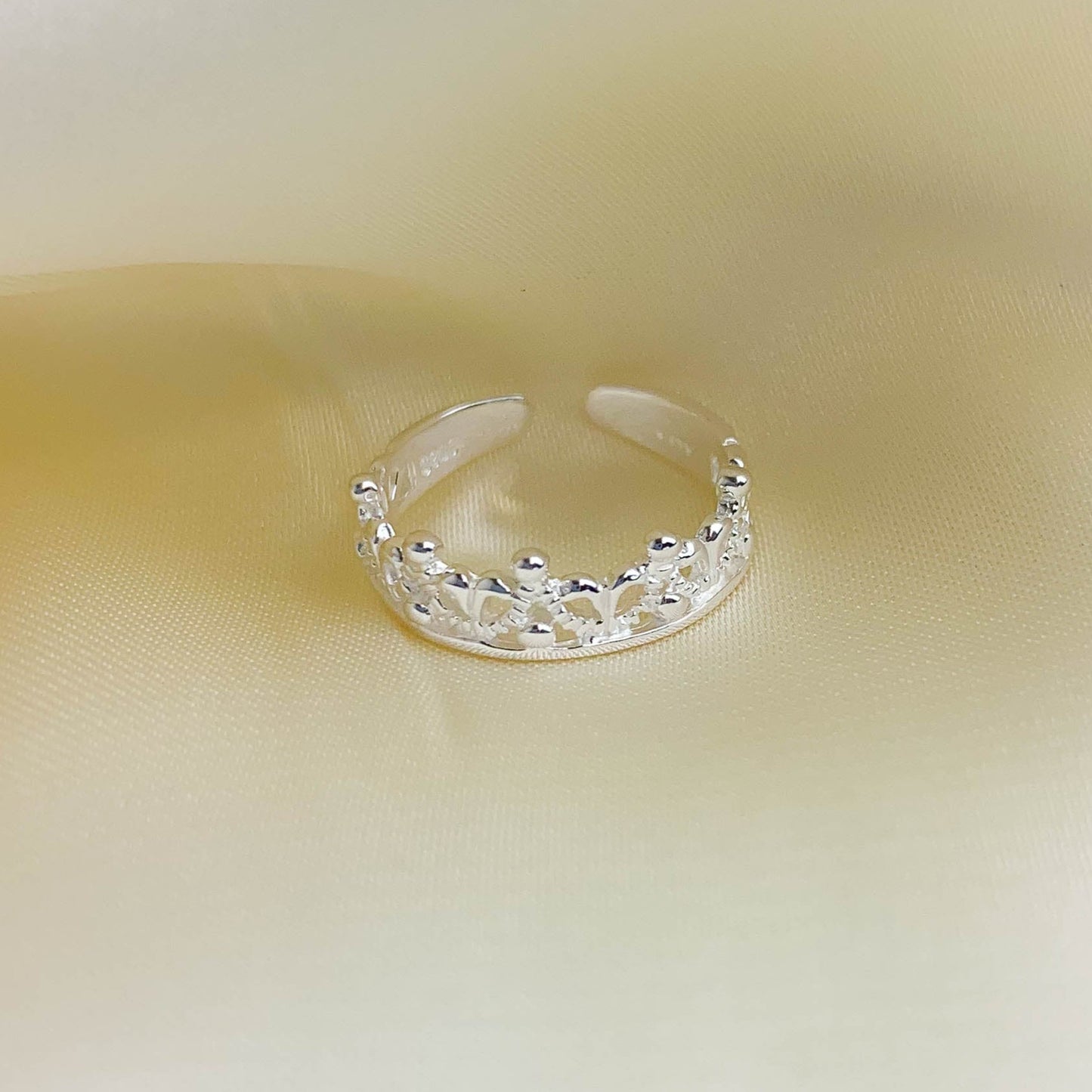 Adjustable Crown Ring
