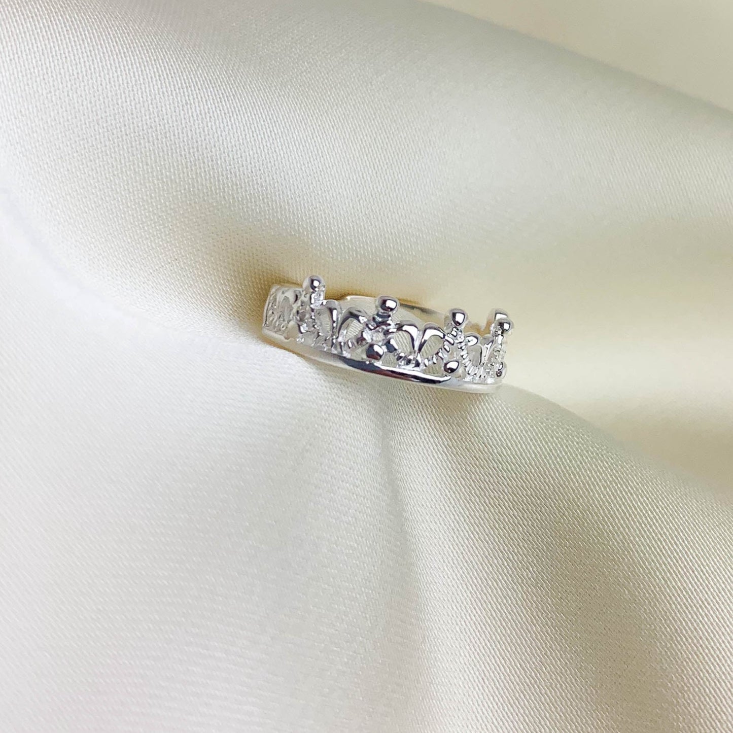 Adjustable Crown Ring