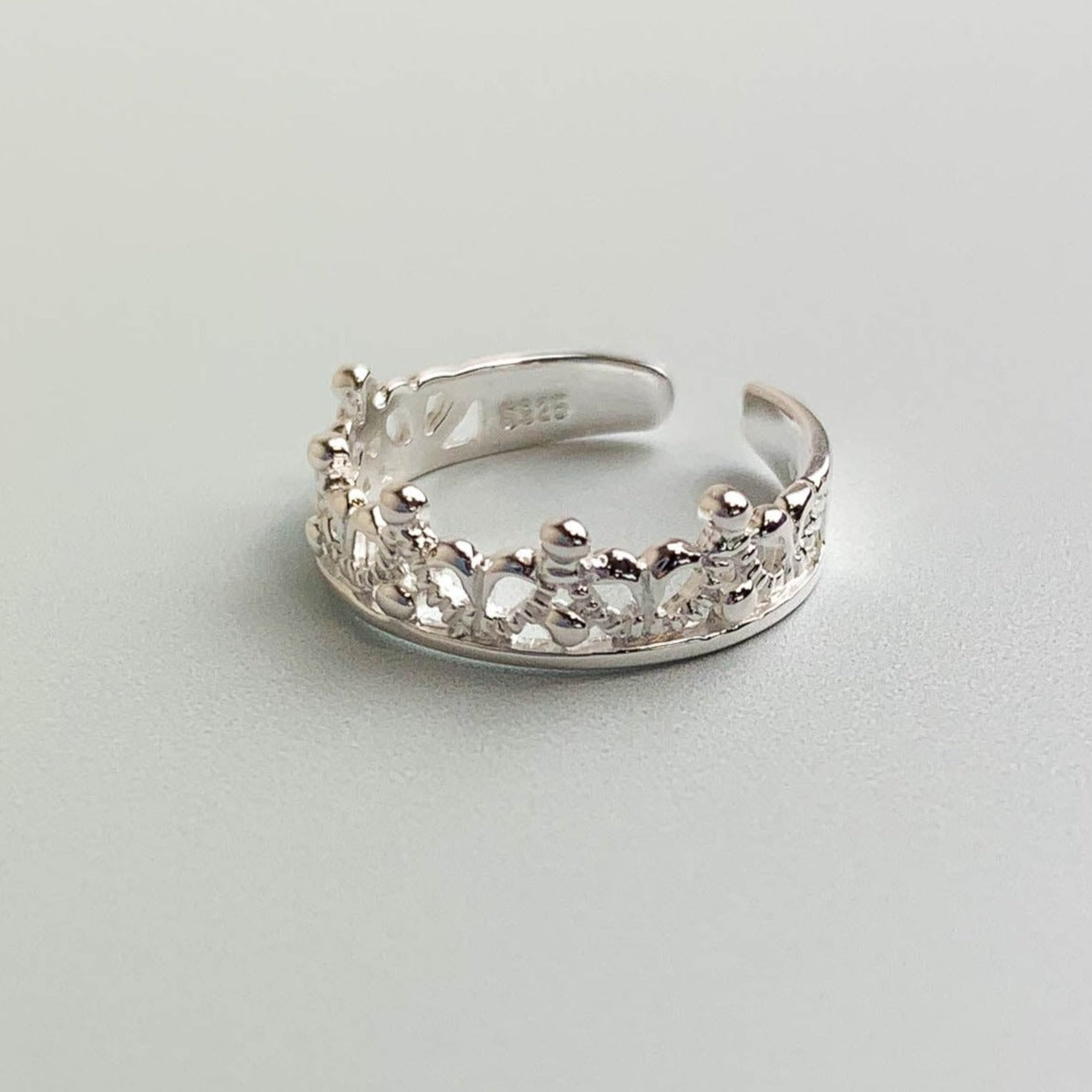 Adjustable Crown Ring