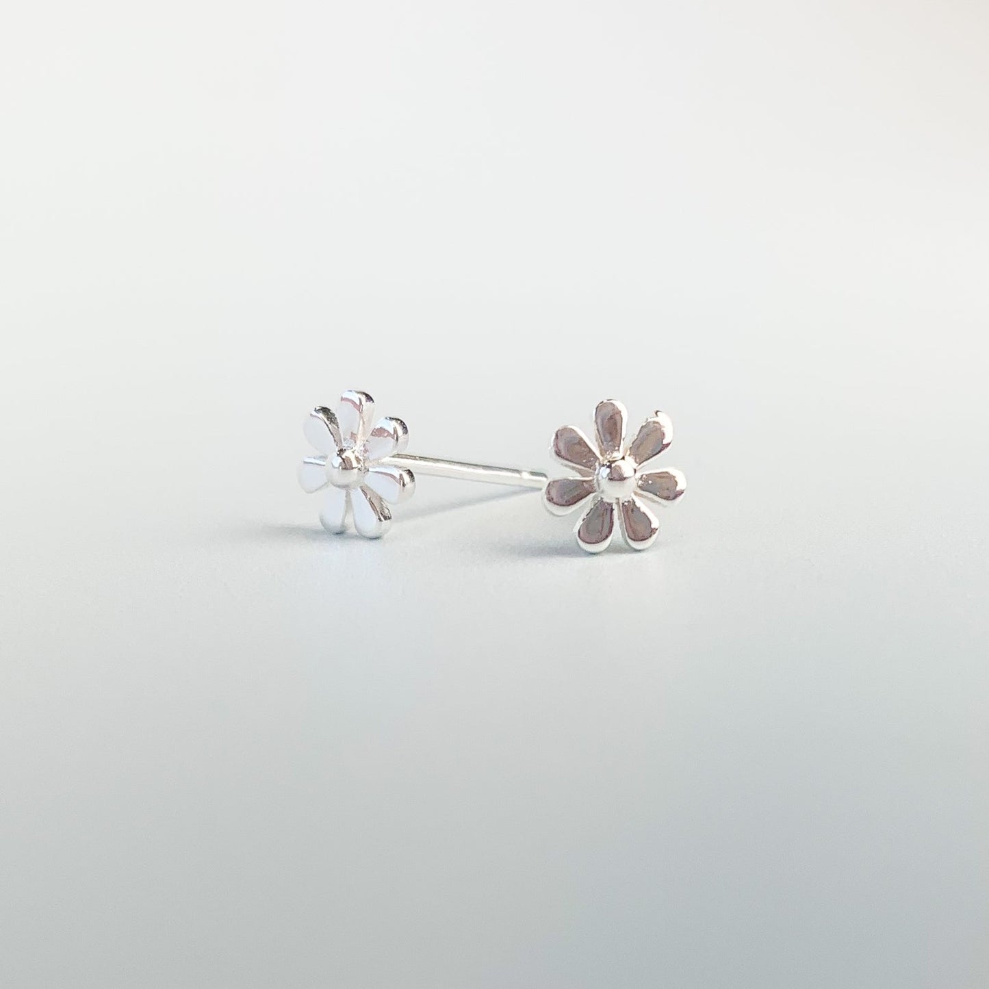Tiny Daisy Stud Earrings