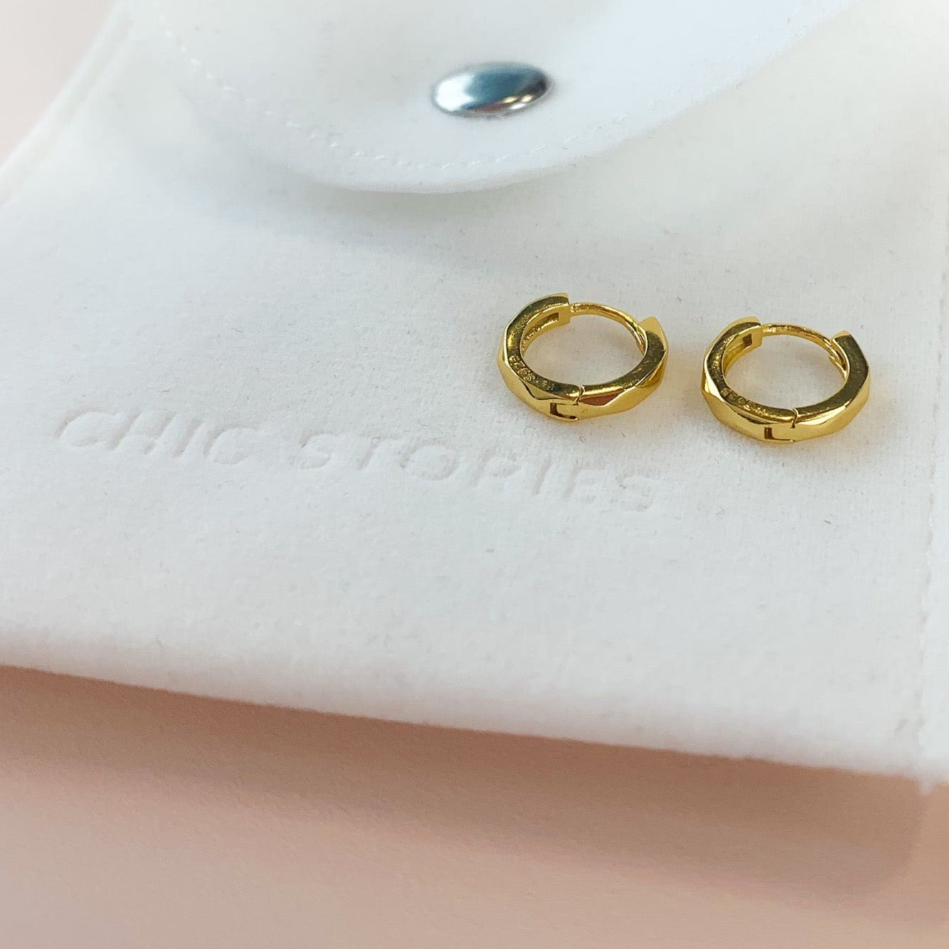 Geometric Hoop Earrings