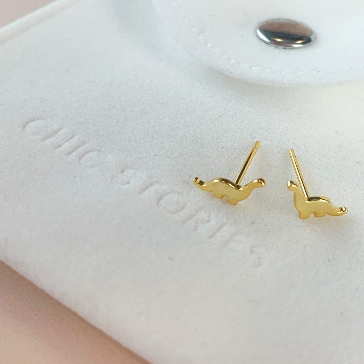 Dinosaur Stud Earrings