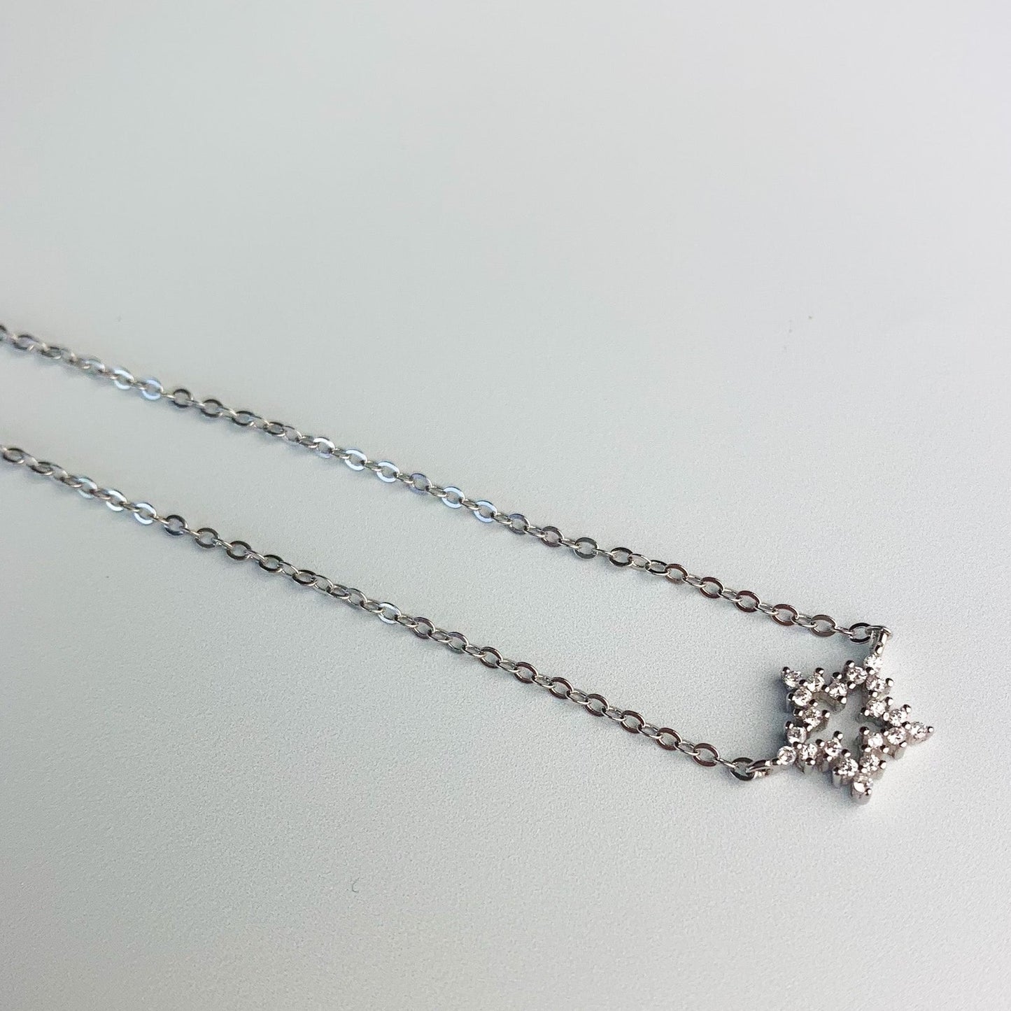 Crystal Star Pendant Necklace