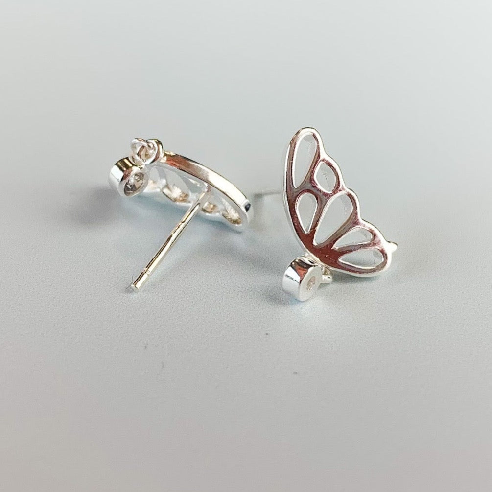 Butterfly Wings Stud Earrings