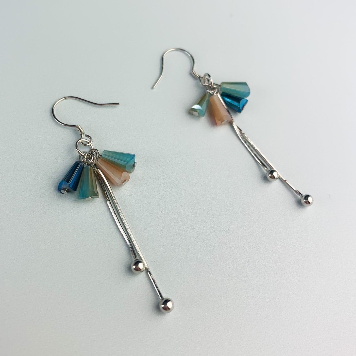 Dangling Beaded Earrings