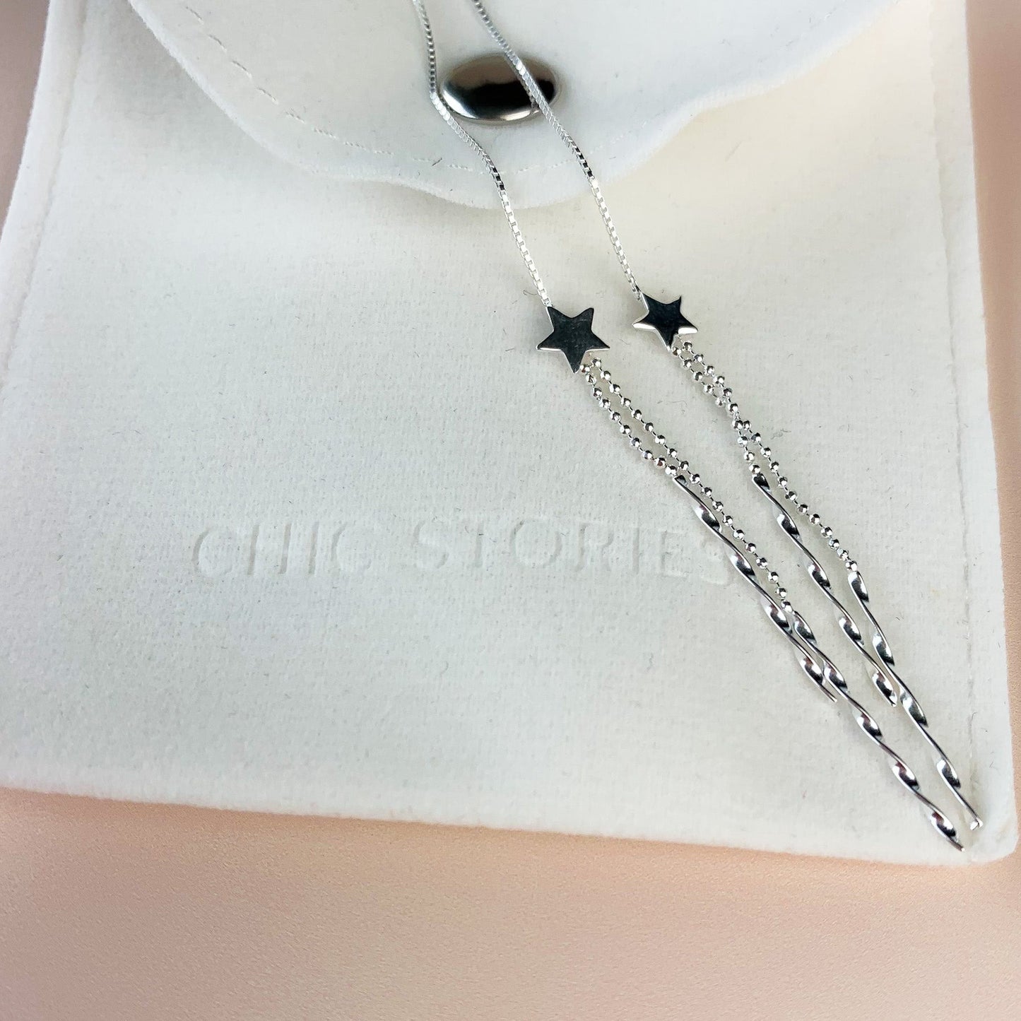 Star Threader Earrings