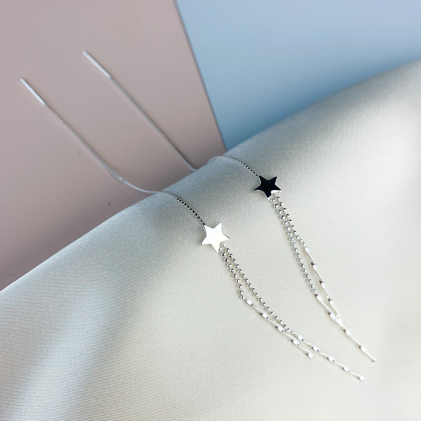 Star Threader Earrings