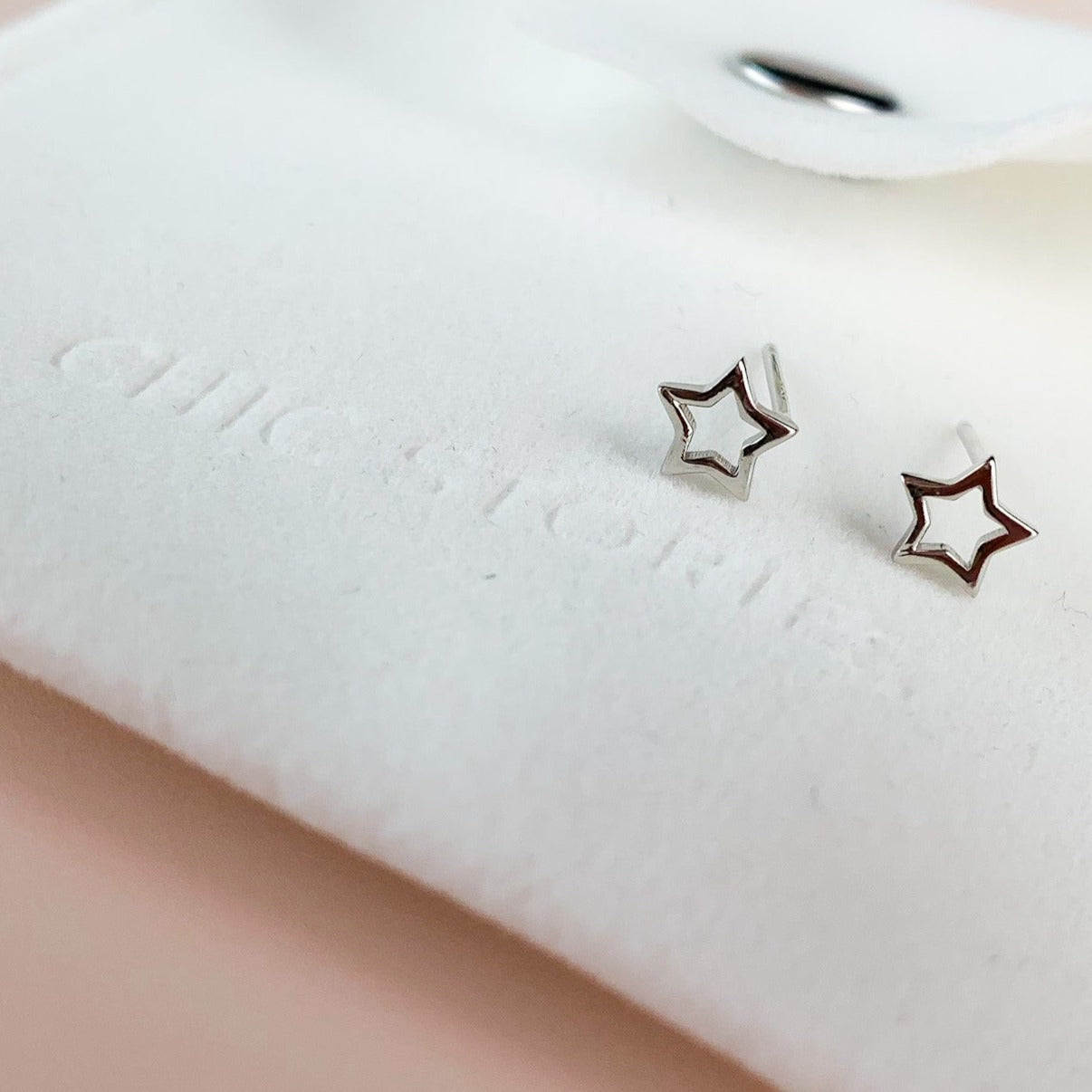 Tiny Star Stud Earrings