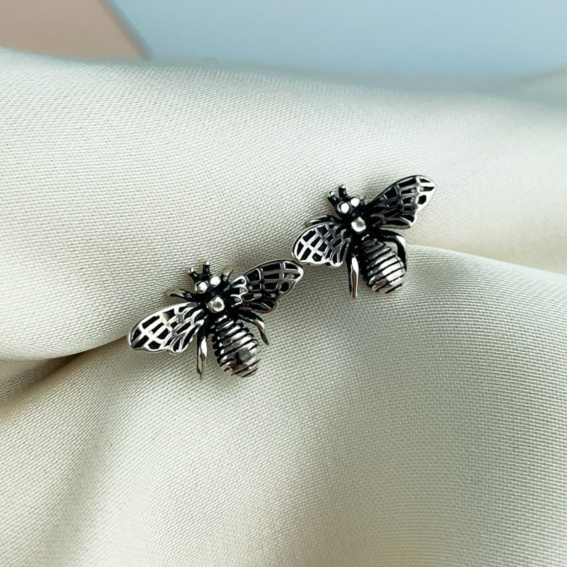 Honey Bee Stud Earrings