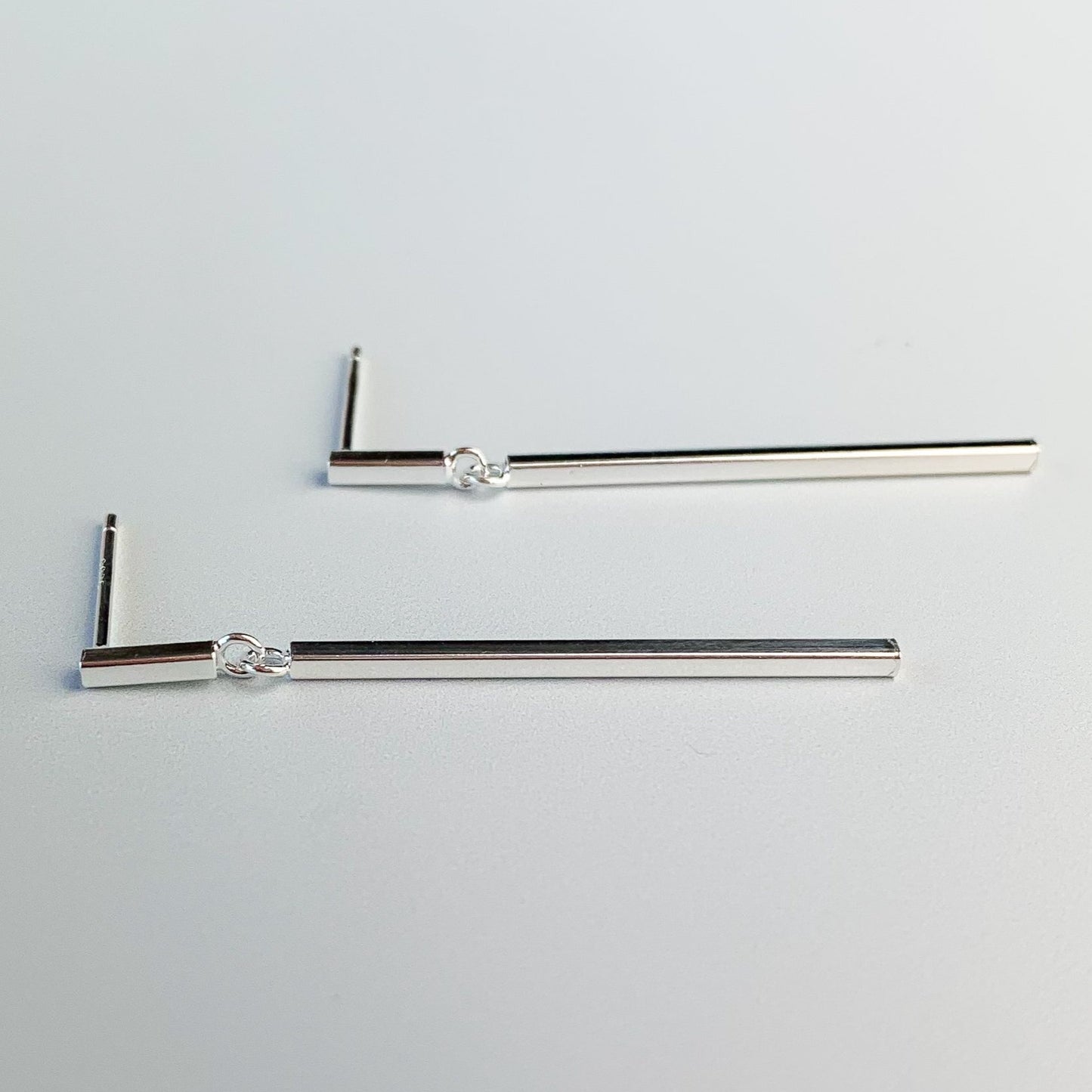 Minimalist Bar Dangle Earrings