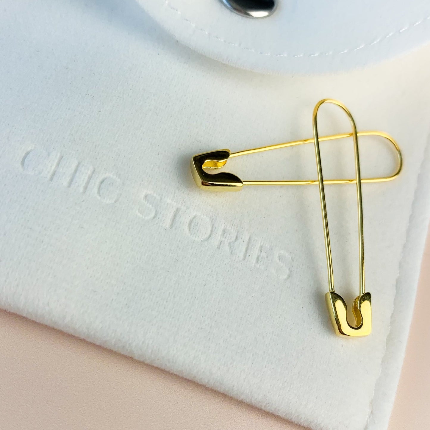 Safety Pin Earrings