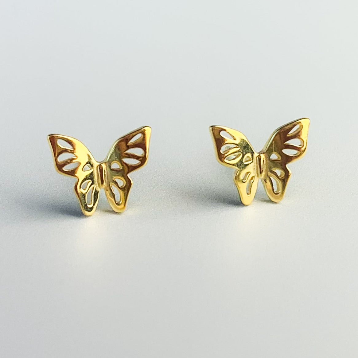 Dainty Butterfly Stud Earrings