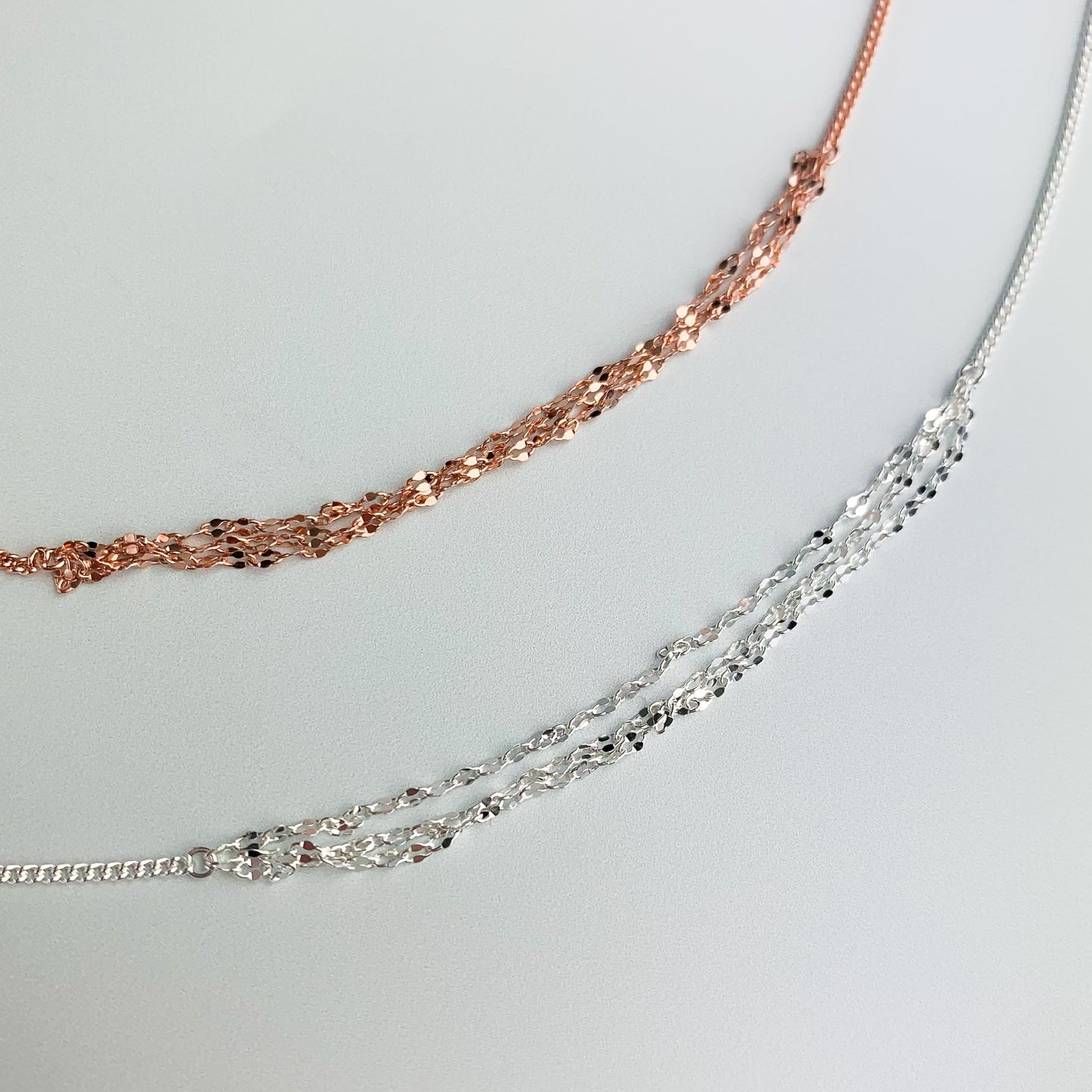 Layered Chain Anklet