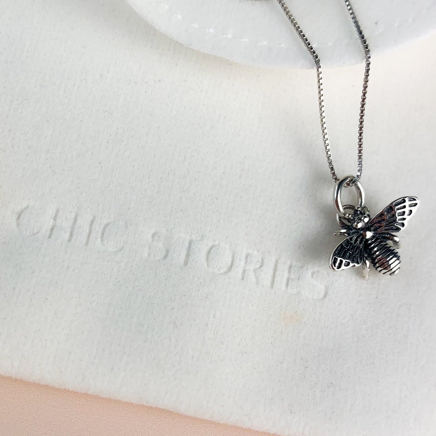 Honeybee Pendant Necklace