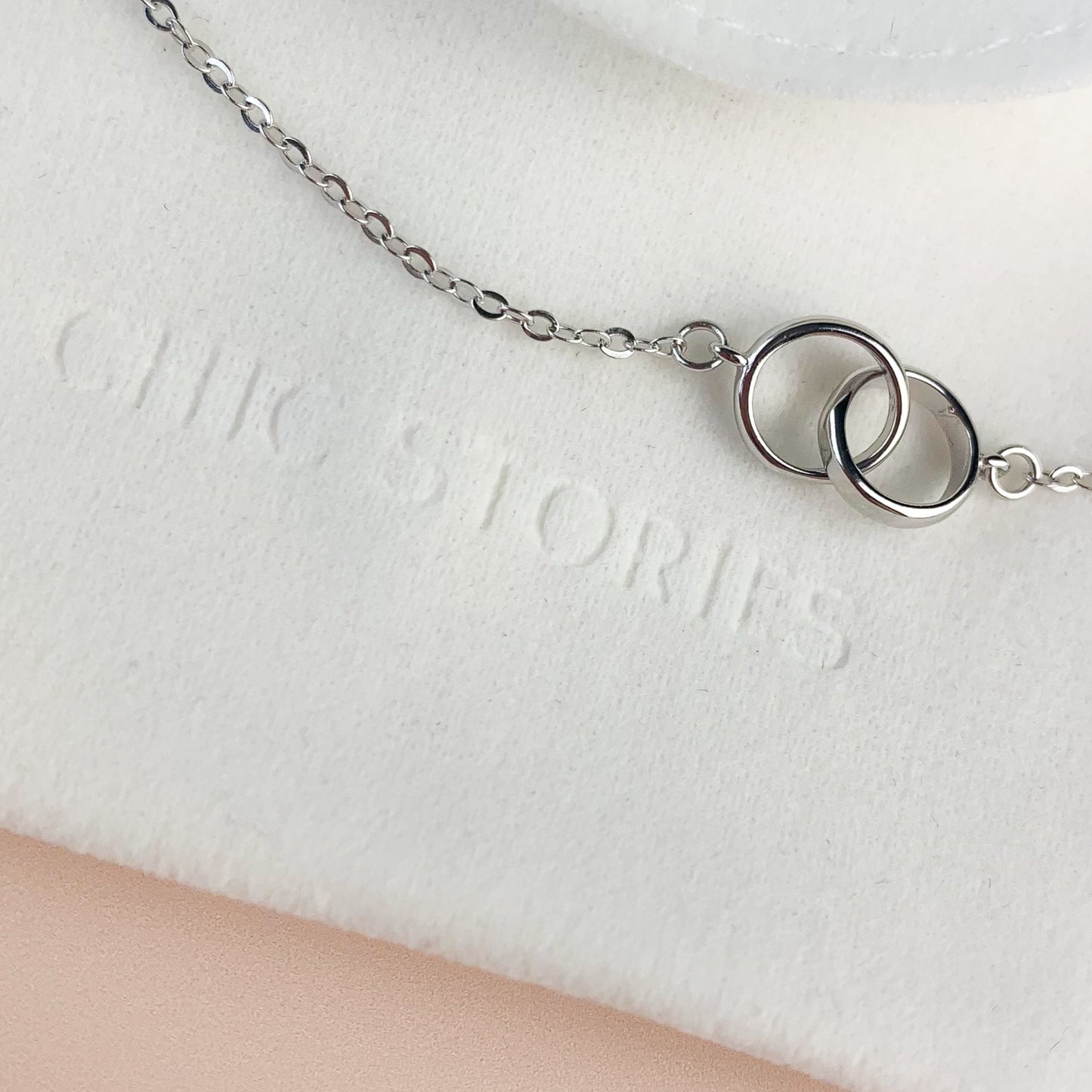 Interlocking Rings Chain Anklet