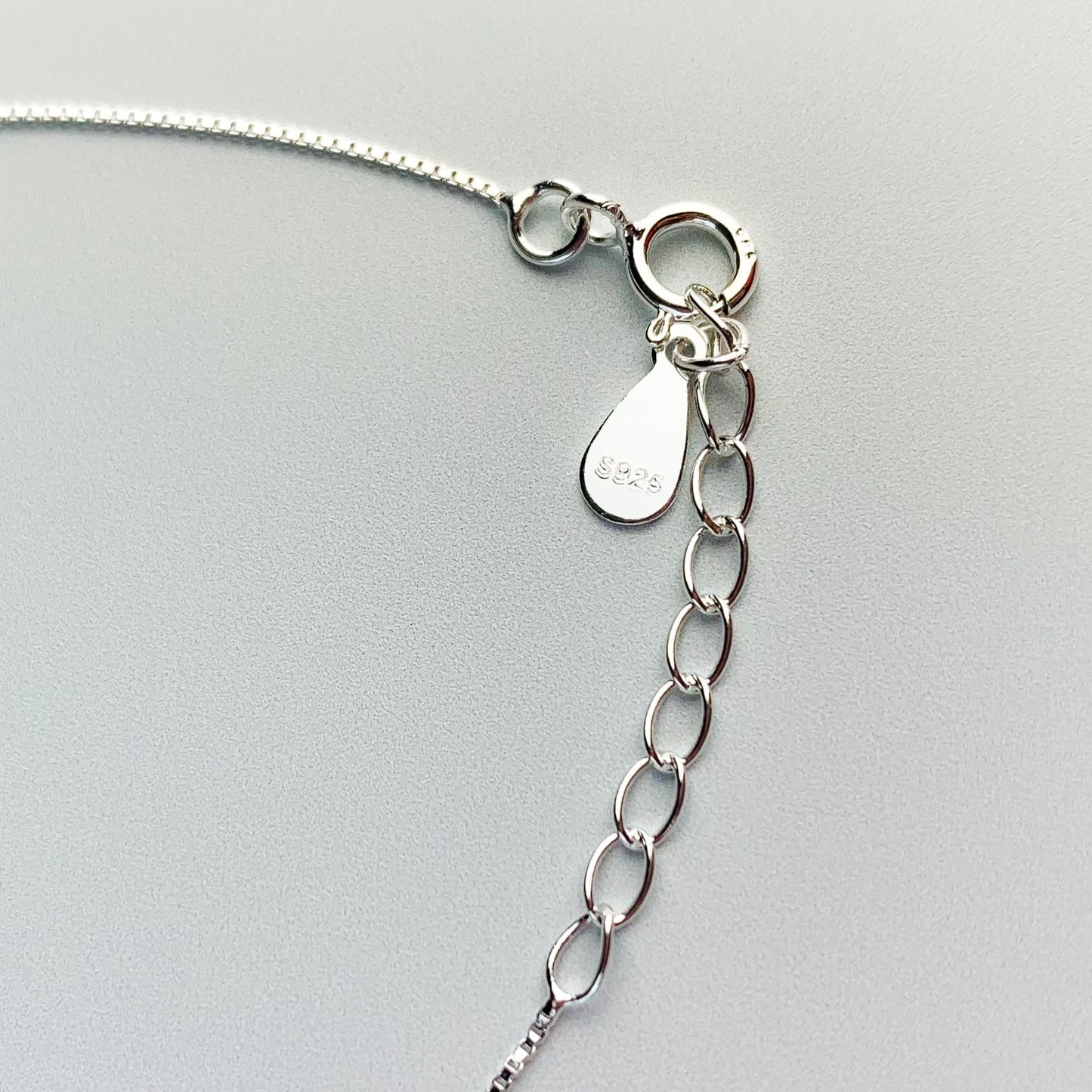 Brushed Silver Snowflake Pendant Necklace